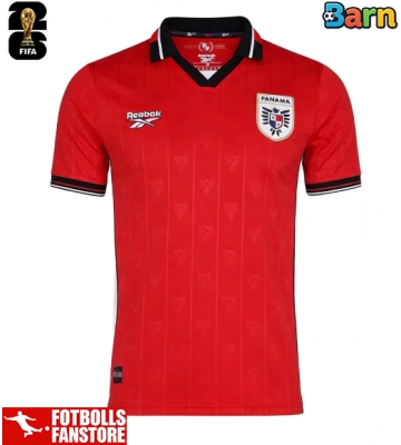 Panama Hemmatröja Barn VM 2026 Kortärmad (+ Korta byxor)